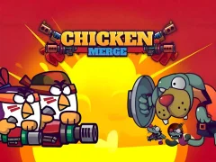 Jwèt Chicken Merge sou entènèt