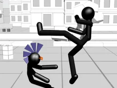 Jwèt Stickman Fighting 3d sou entènèt