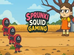 Jwèt Sprunki Squid Gaming sou entènèt