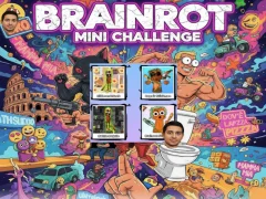 Jwèt Brainrot Mini Challenge sou entènèt