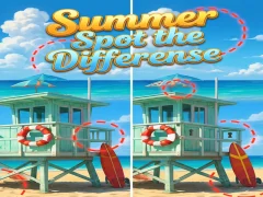 Jwèt Summer Spot the Differense sou entènèt