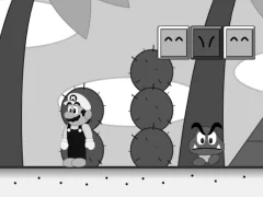 Jwèt Super Mario Land Within Scratch sou entènèt
