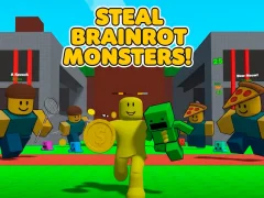 Jwèt Steal Brainrot Monsters! sou entènèt