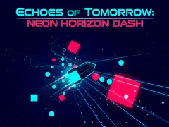 Jwèt Echoes of Tomorrow: Neon Horizon Dash sou entènèt