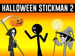 Jwèt Halloween Stickman 2 sou entènèt