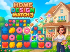Jwèt Home Design Match 3 sou entènèt