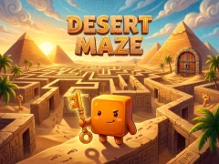 Jwèt Desert Maze sou entènèt