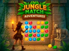 Jwèt Jungle Match Adventures sou entènèt