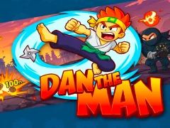 Jwèt Dan the Man sou entènèt