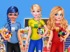 Jwèt BFF Princess Vote For  FIFA 2018 Quarter Finals sou entènèt