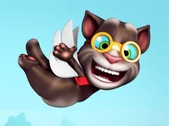 Jwèt Flappy Talking Tom sou entènèt