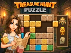 Jwèt Treasure Hunt Puzzle sou entènèt
