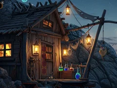 Jwèt Hallowed Witch Escape sou entènèt