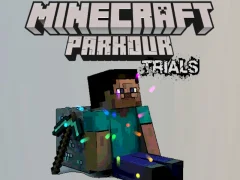 Jwèt Minecraft Parkour Trials sou entènèt