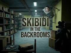 Jwèt Skibidi In The Backrooms sou entènèt