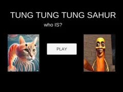 Jwèt Tung Tung Tung Sahur Who Is? sou entènèt