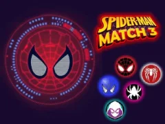 Jwèt Spider-man Match 3 sou entènèt