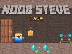 Jwèt Noob Steve Cave sou entènèt