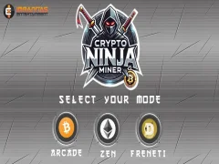 Jwèt Crypto Ninja Miner sou entènèt