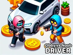 Jwèt Obby vs Noob Driver sou entènèt