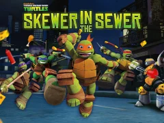 Jwèt Teenage Mutant Ninja Turtles: Skewer in the Sewer sou entènèt