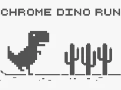 Jwèt Chrome Dino Run sou entènèt