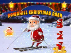 Jwèt Downhill Christmas Dash sou entènèt