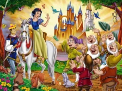 Jwèt Snow White hidden objects sou entènèt