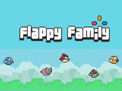 Jwèt Flappy Family sou entènèt