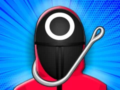 Jwèt Squid Game Hook sou entènèt