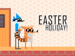 Jwèt Mordecai and Rigby Easter Holiday sou entènèt