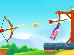 Jwèt Archery Bottle Shoot sou entènèt