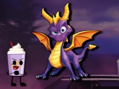 Jwèt Flappy Spyro Grimace sou entènèt
