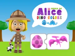 Jwèt World of Alice Dino Colors sou entènèt