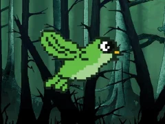 Jwèt Flappy Zombird sou entènèt