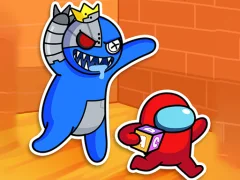 Jwèt Rainbow Friends Survival Puzzle sou entènèt