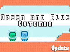 Jwèt Green and Blue Cuteman sou entènèt