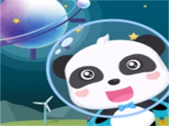 Jwèt Baby Panda Up sou entènèt