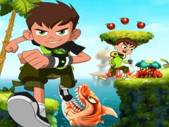 Jwèt Ben 10 Super Run Fast sou entènèt