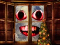 Jwèt New Year: Santa Claus outside the window sou entènèt
