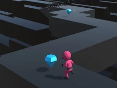 Jwèt ZigZag Squid Game Runner sou entènèt