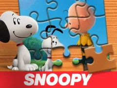 Jwèt Snoopy Jigsaw Puzzle sou entènèt