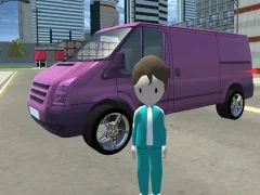 Jwèt Squid Gamer City Driving Gang sou entènèt