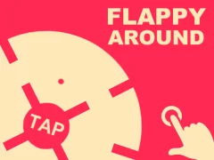 Jwèt Flappy Around sou entènèt