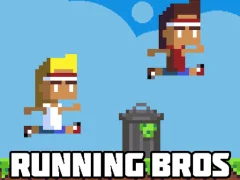 Jwèt Retro Running Bros sou entènèt