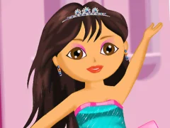 Jwèt Dora Ballerina Dressup sou entènèt