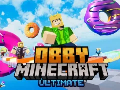 Jwèt Obby Minecraft Ultimate sou entènèt