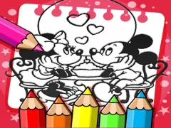 Jwèt Mickey Mouse Coloring Book sou entènèt