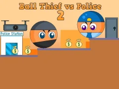 Jwèt Ball Thief vs Police 2 sou entènèt