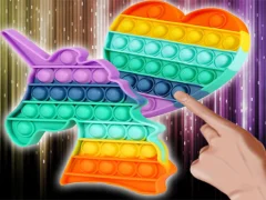 Jwèt Pop It Fidget : Anti Stress sou entènèt